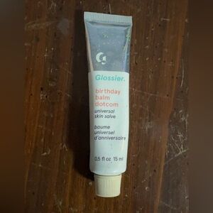 Glossier Birthday Balm Dotcom in White and Pink
